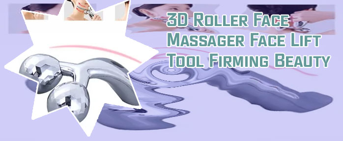 3d face roller massager