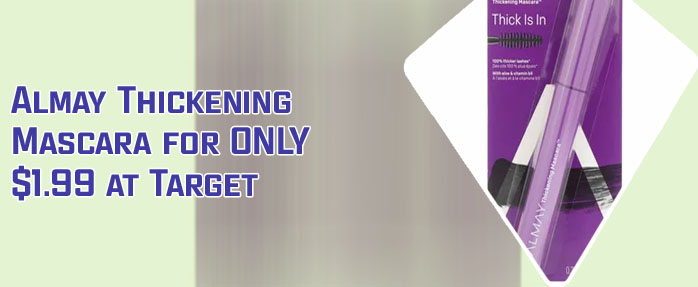 Almay thickening mascara
