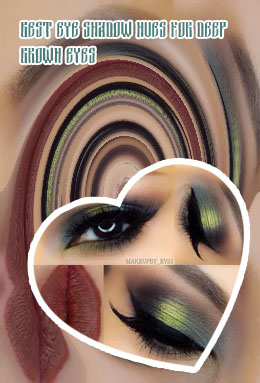 Eye makeup looks for brown eyes