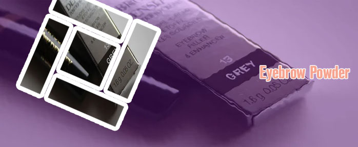 Eyebrow filler powder