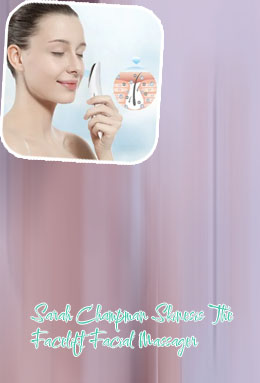 Face skin massager