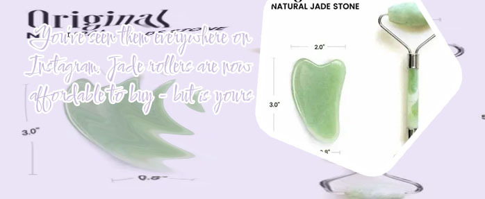 Fake jade gua sha
