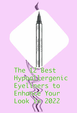 Hypoallergenic eyeliner waterproof