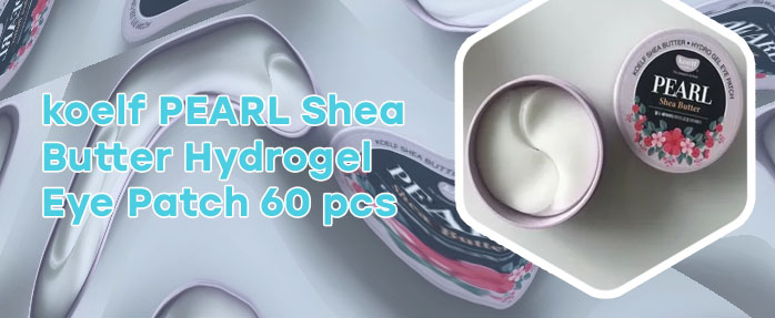 Koelf pearl & shea butter hydrogel eye patch