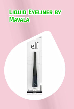 Liquid eyeliner thin brush