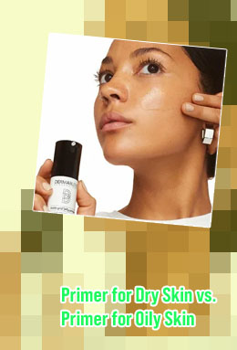 Makeup primer for dry skin