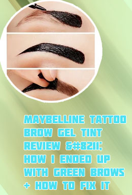 Maybelline brow tattoo colors