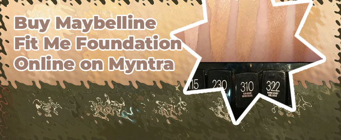 Maybelline fit me foundation online