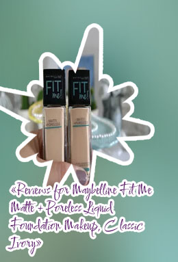 Maybelline poreless foundation