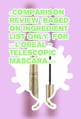 Telescopic mascara silver