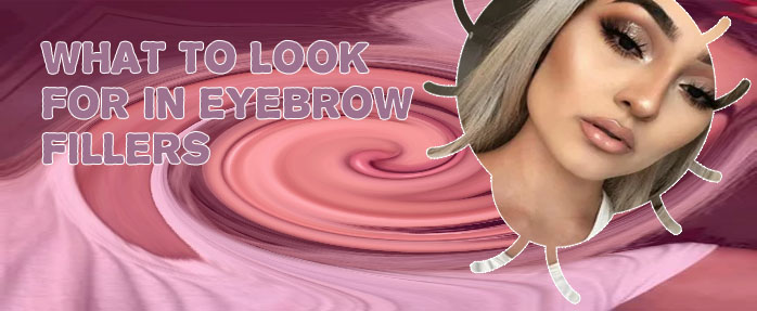 Top eyebrow makeup